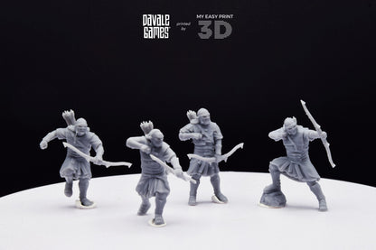 Outrider Blood Handed Orc - Davale Games - 3D Printed with high quality resin for LOTR/D&D games