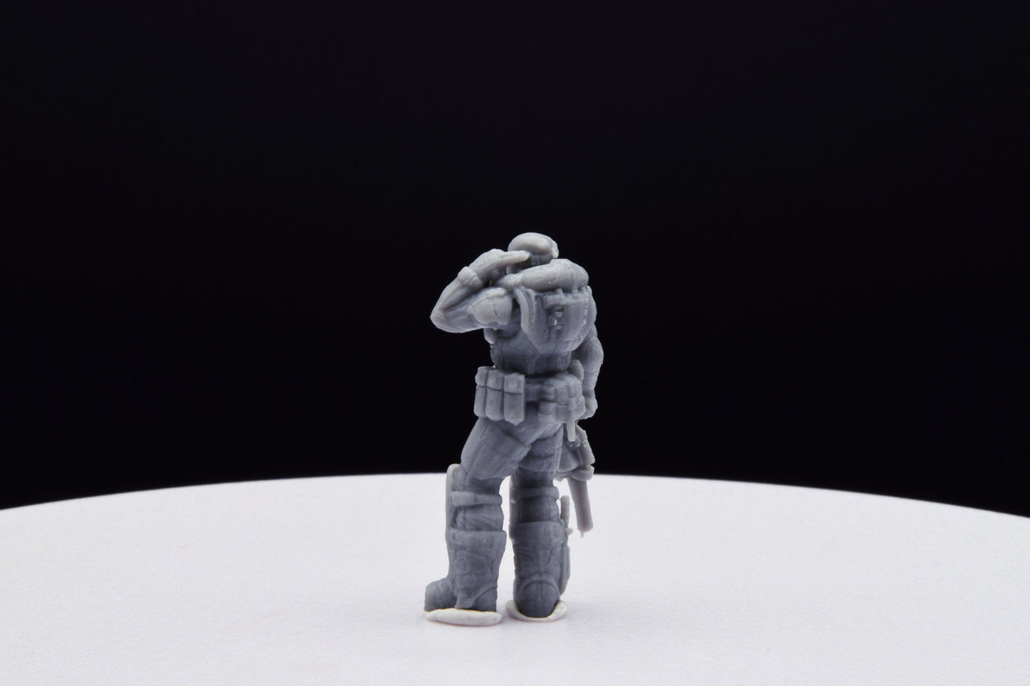 Gears Of War Marcus Fenix Winter Ot Miniature - TheSTLSmith - 3D Printed with high quality resin for Skirmish/D&D games