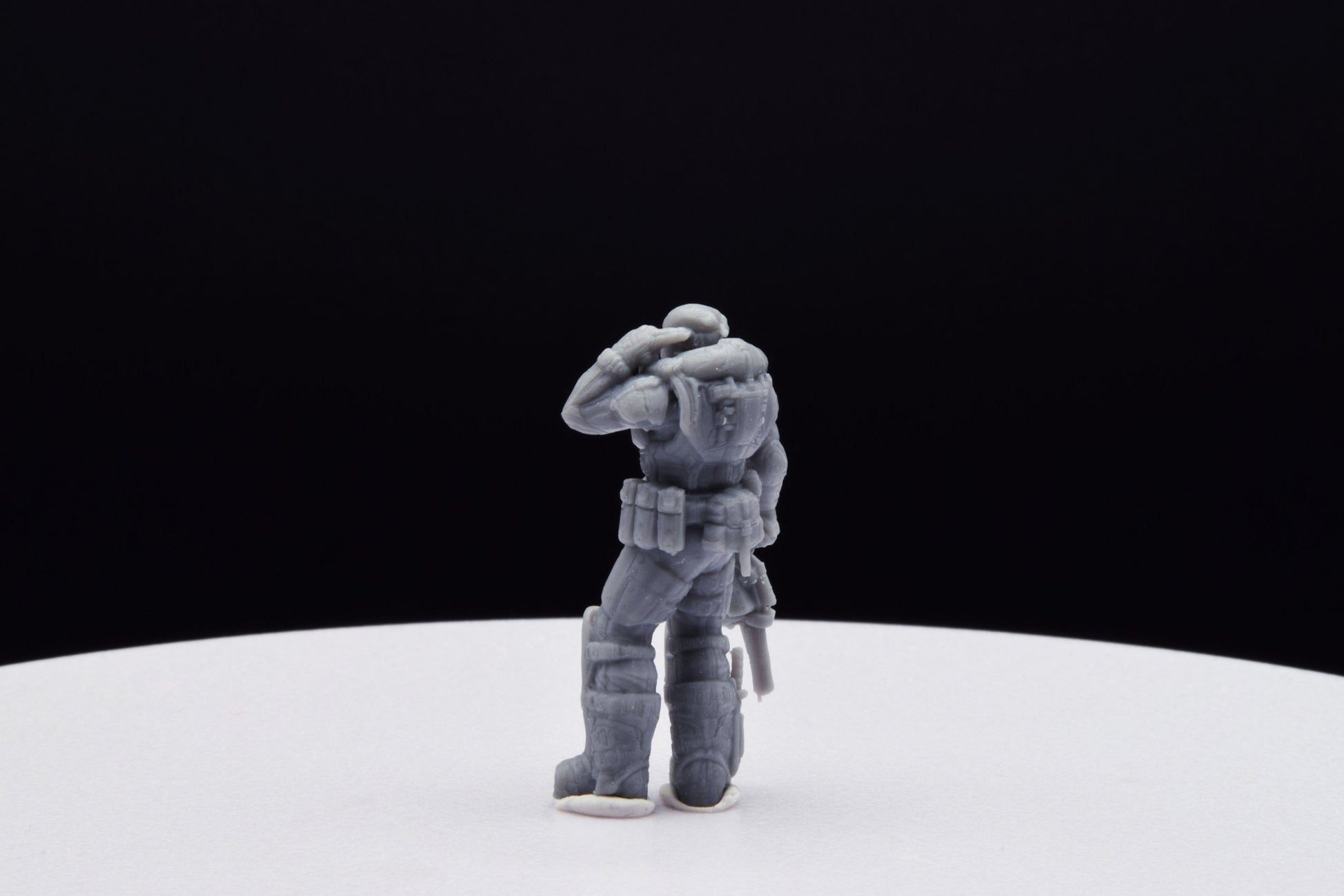 Gears Of War Marcus Fenix Winter Ot Miniature - TheSTLSmith - 3D Printed with high quality resin for Skirmish/D&D games