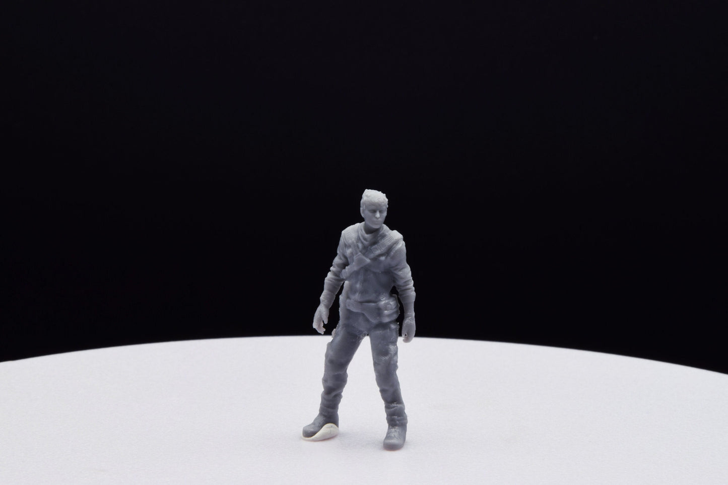 Gears Of War William Outsider Miniature - TheSTLSmith - 3D Printed with high quality resin for Skirmish/D&D games