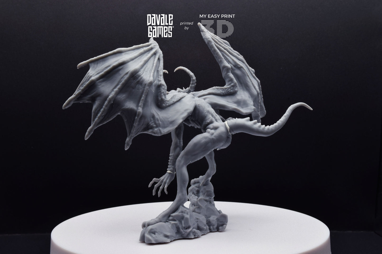 Golab The Nightmare - Davale Games - 3D Printed with high quality resin for LOTR/D&D games