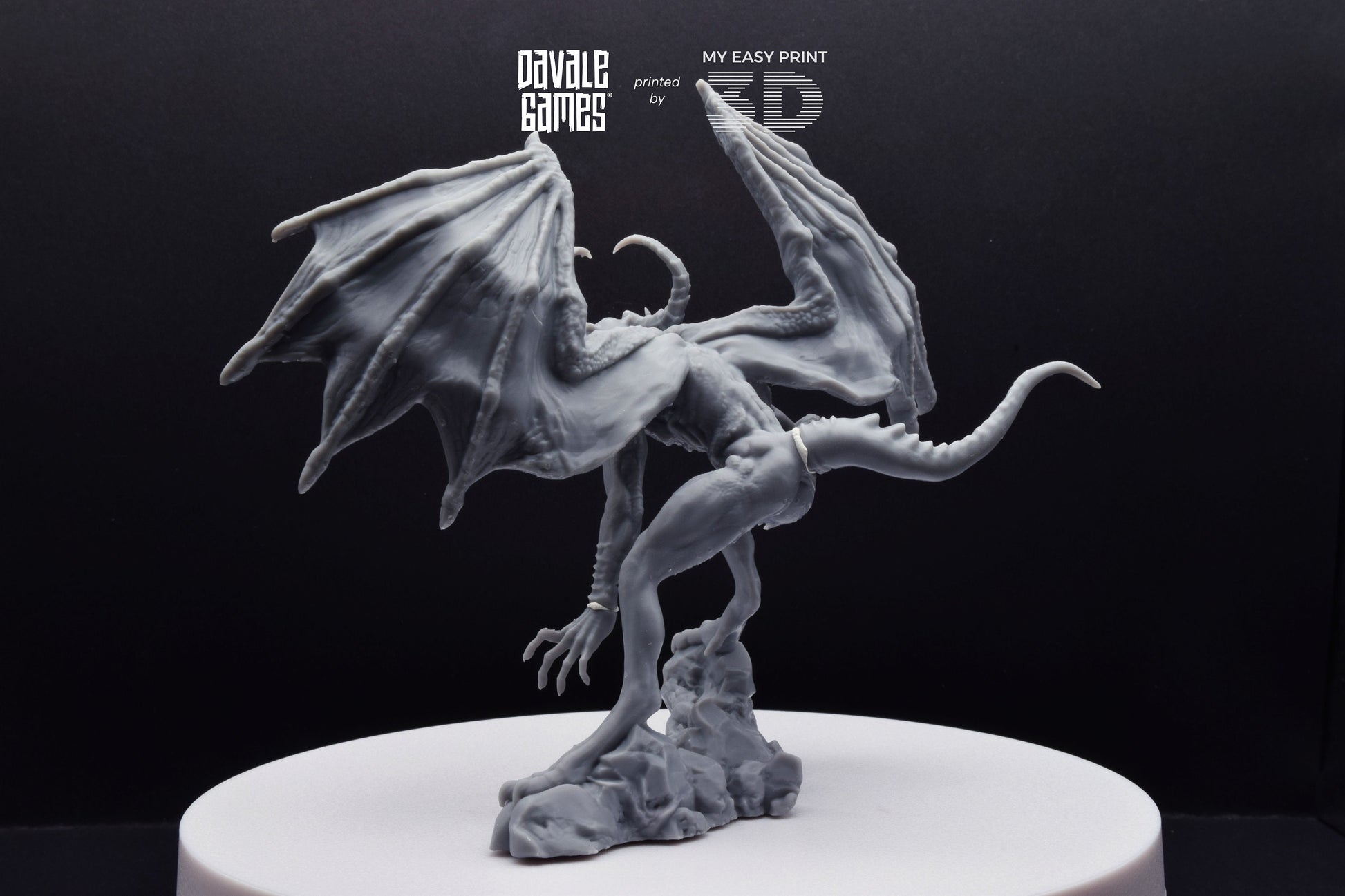 Golab The Nightmare - Davale Games - 3D Printed with high quality resin for LOTR/D&D games