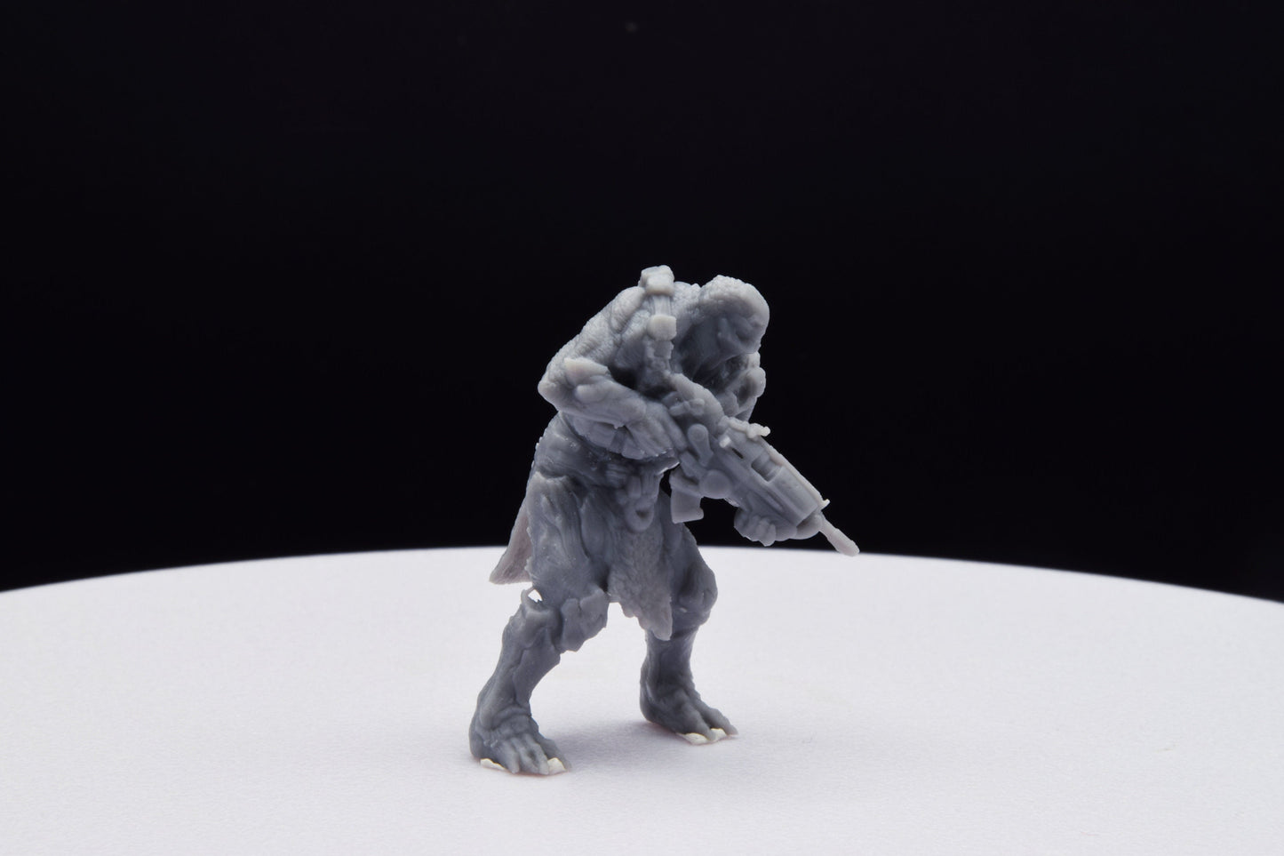 Gears Of War Swarm Drone Rifle [4] Miniature - TheSTLSmith - 3D Printed with high quality resin for Skirmish/D&D games