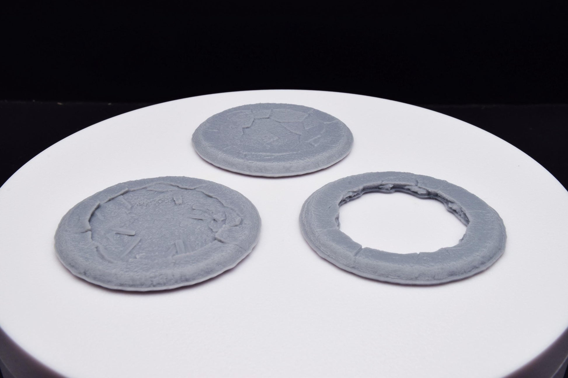 Gears Of War E-Holes Open Sinking Destroyed Miniature - TheSTLSmith - 3D Printed with high quality resin for Skirmish/D&D games