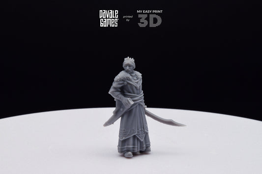 King of Snakes - Davale Games - 3D Printed with high quality resin for LOTR/D&D games