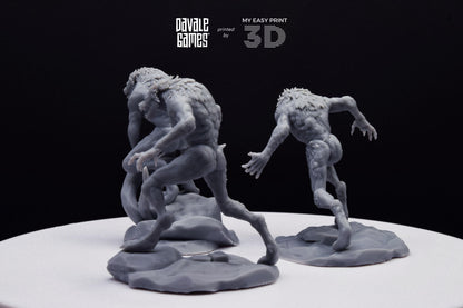 Lycanthropes of Anagar - Davale Games - 3D Printed with high quality resin for LOTR/D&D games