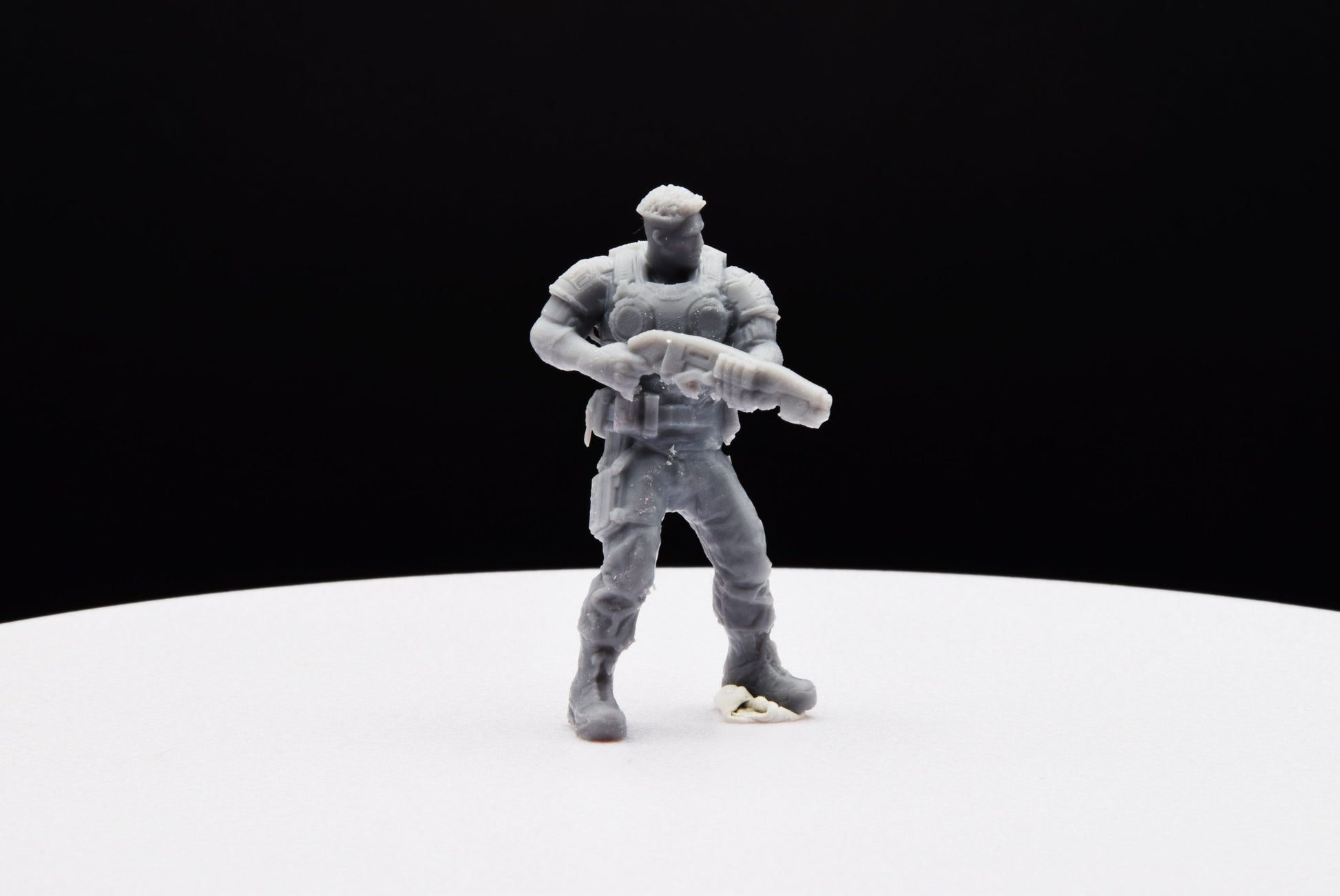 Gears Of War COG Del Walker Ot Miniature - TheSTLSmith - 3D Printed with high quality resin for Skirmish/D&D games