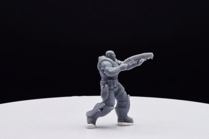 Gears Of War Augustus Cole Winter Ot Miniature - TheSTLSmith - 3D Printed with high quality resin for Skirmish/D&D games
