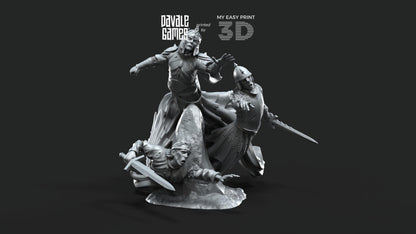 Shadows of Anagar - Dead City - Davale Games - 3D Printed with high quality resin for LOTR/D&D games