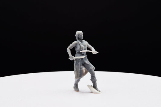 Gears Of War Reyna Diaz Outsider Ot Miniature - TheSTLSmith - 3D Printed with high quality resin for Skirmish/D&D games