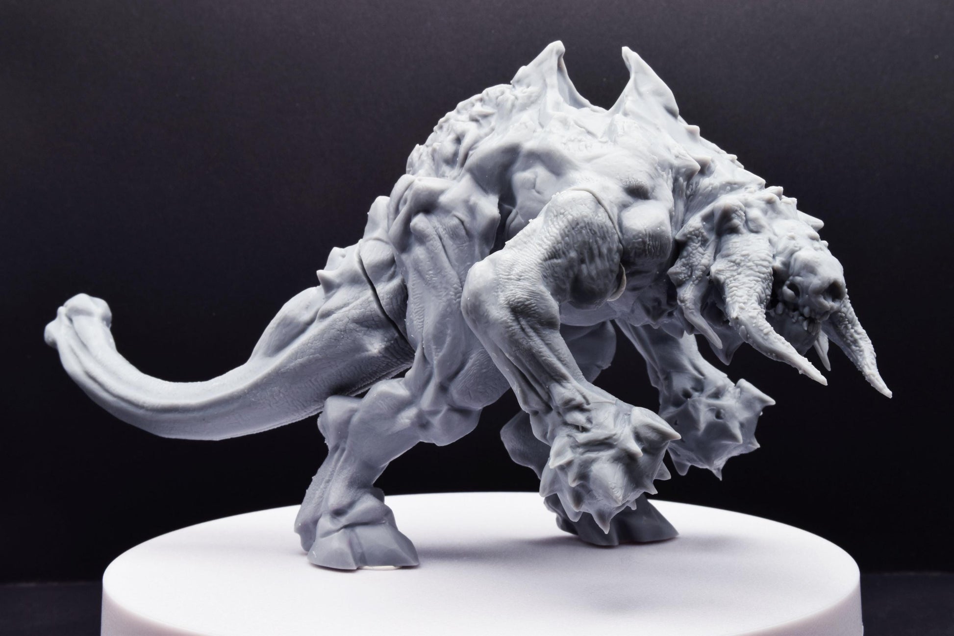 Doom Hell Guardian Miniature - Fanmade - TheSTLSmith - 3D Printed with high quality resin for Skirmish/D&D games