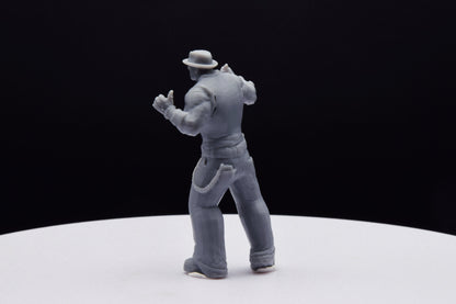 Gears Of War Augustus Cole Civilian Ot Miniature - TheSTLSmith - 3D Printed with high quality resin for Skirmish/D&D games
