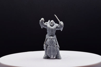 Gears Of War General Raam Ot Miniature - NEOYGEO - 3D Printed with high quality resin for Skirmish/D&D games