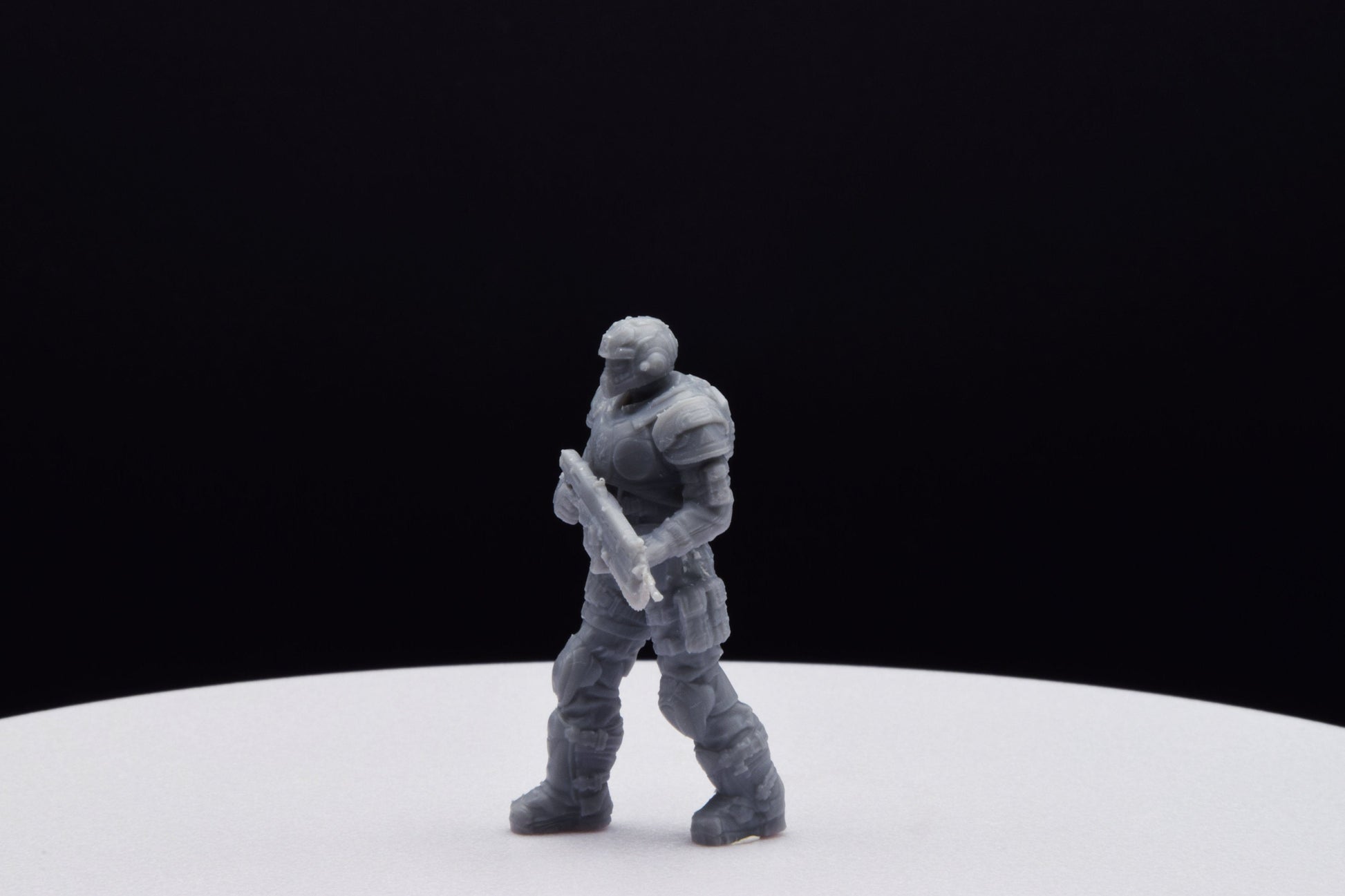 Gears Of War Anthony Carmine Ot Miniature - TheSTLSmith - 3D Printed with high quality resin for Skirmish/D&D games