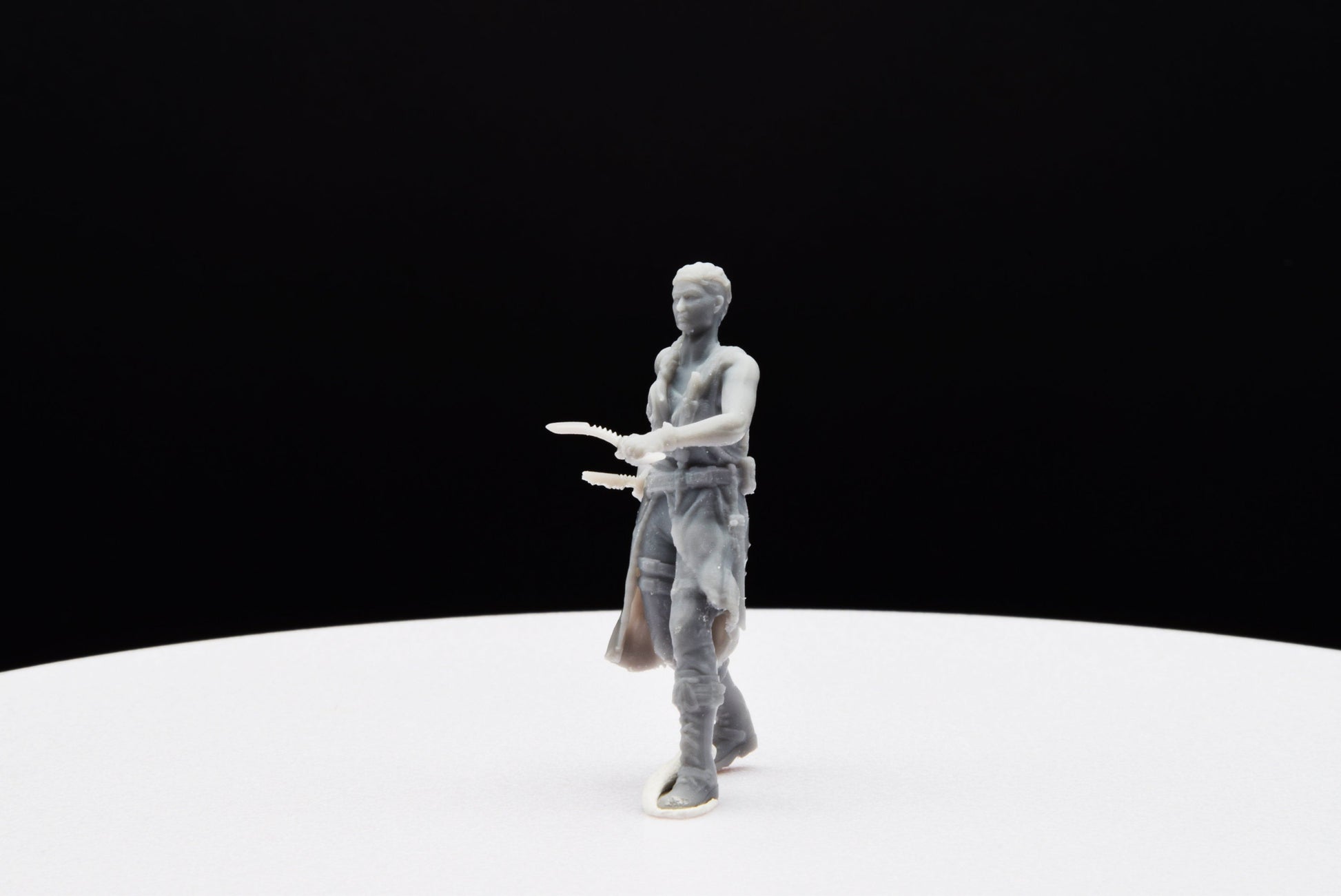 Gears Of War Reyna Diaz Outsider Ot Miniature - TheSTLSmith - 3D Printed with high quality resin for Skirmish/D&D games
