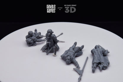 High Human Casualty - Davale Games - 3D Printed with high quality resin for LOTR/D&D games