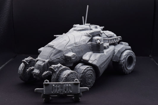 Gears Of War COG APC Ot Miniature - TheSTLSmith - 3D Printed with high quality resin for Skirmish/D&D games