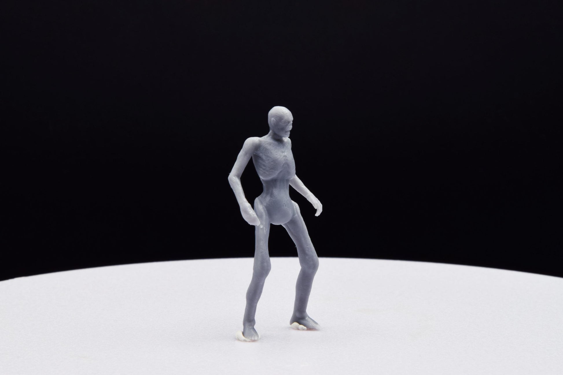 Doom Zombie Boney Miniature - Fanmade - TheSTLSmith - 3D Printed with high quality resin for Skirmish/D&D games