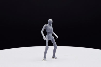 Doom Zombie Boney Miniature - Fanmade - TheSTLSmith - 3D Printed with high quality resin for Skirmish/D&D games