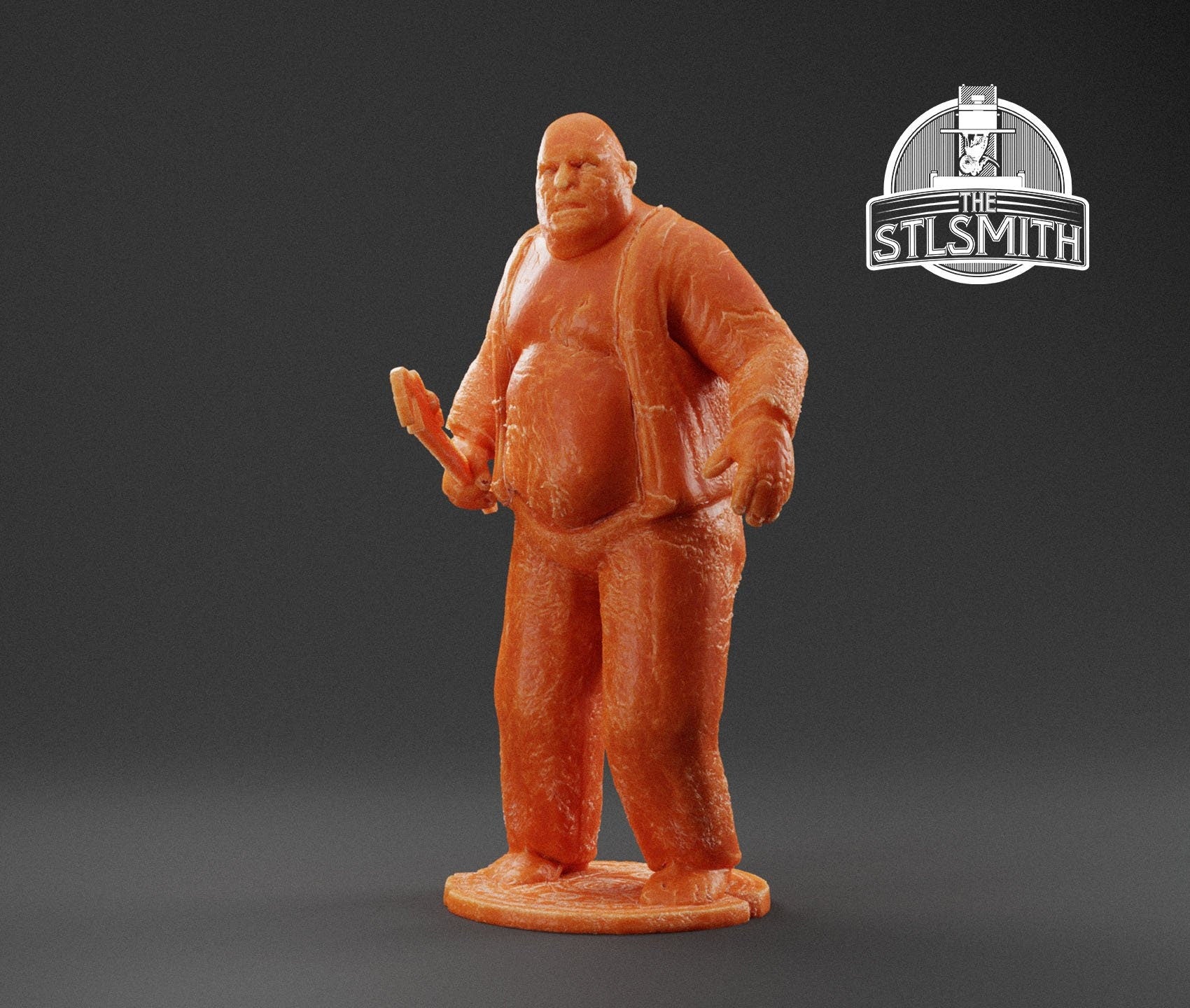 Doom Zombie Fatty [3] Miniature - Fanmade - TheSTLSmith - 3D Printed with high quality resin for Skirmish/D&D games