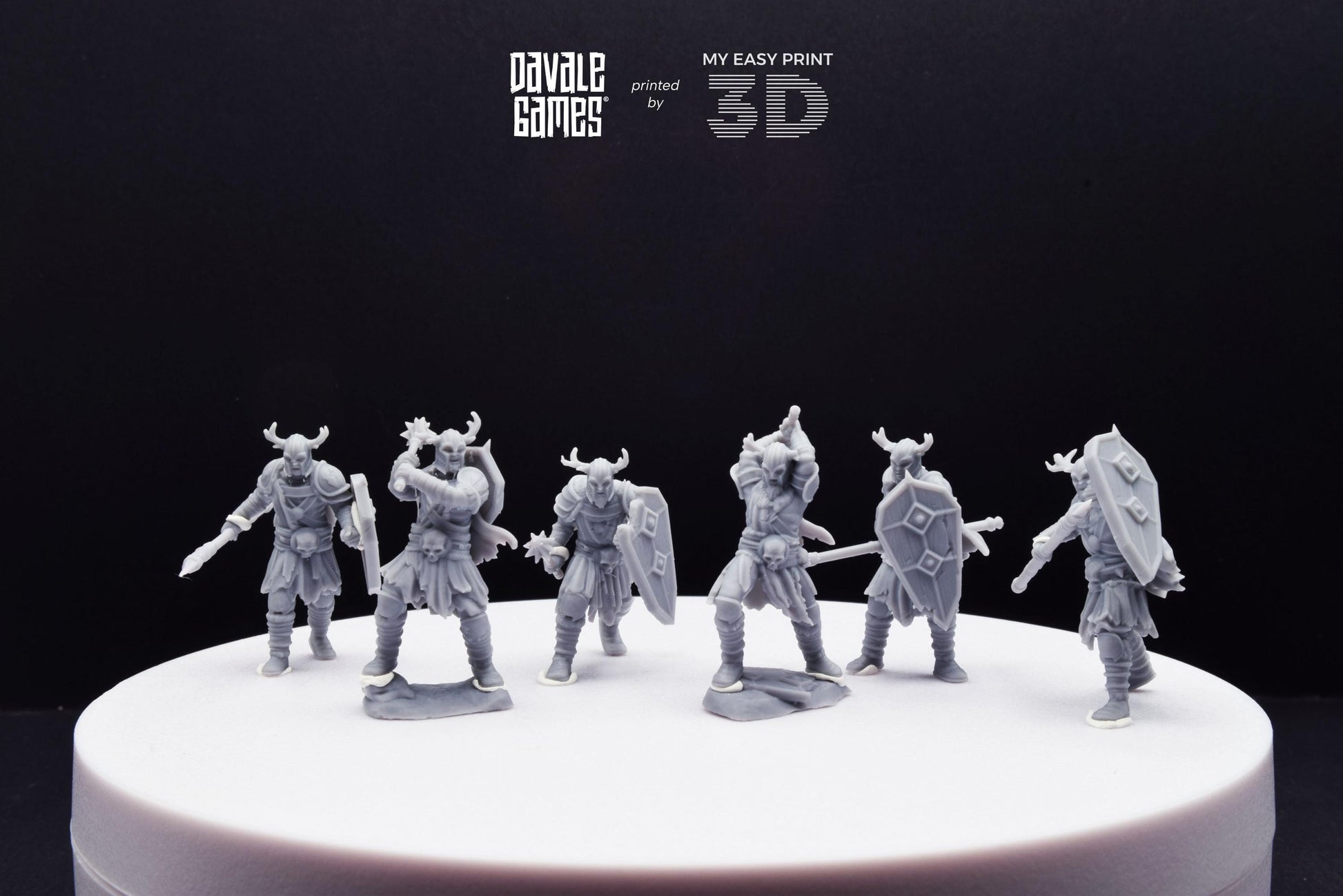 Warriors of Khalüm - Dead City - Davale Games - 3D Printed with high quality resin for LOTR/D&D games