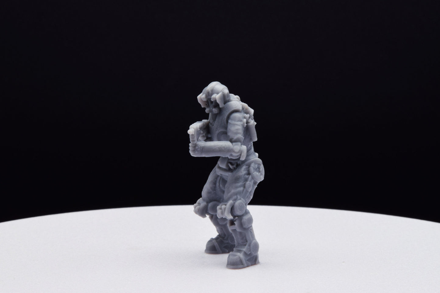 Gears Of War DeeBee Shepherd Miniature - TheSTLSmith - 3D Printed with high quality resin for Skirmish/D&D games