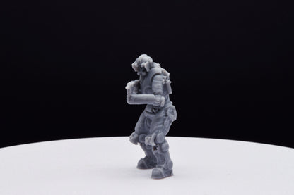 Gears Of War DeeBee Shepherd Miniature - TheSTLSmith - 3D Printed with high quality resin for Skirmish/D&D games