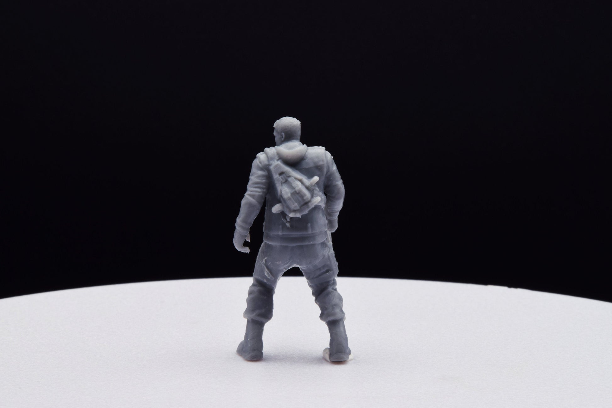 Gears Of War JD Fenix Outsider Miniature - TheSTLSmith - 3D Printed with high quality resin for Skirmish/D&D games