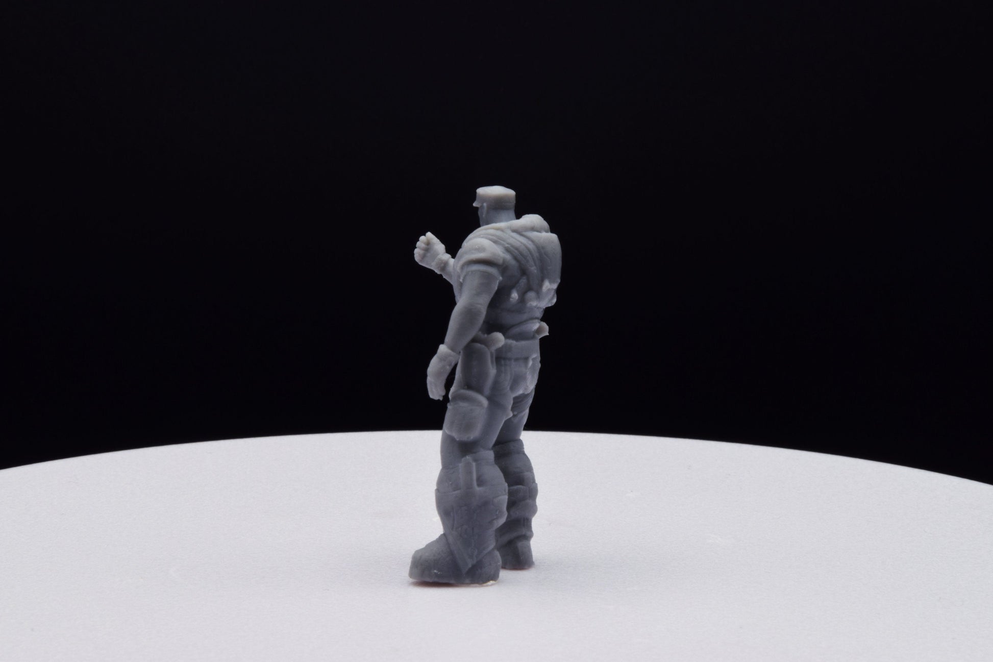 Gears Of War Victor Hoffman - TheSTLSmith - 3D Printed with high quality resin for Skirmish/D&D games