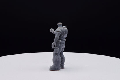 Gears Of War Victor Hoffman - TheSTLSmith - 3D Printed with high quality resin for Skirmish/D&D games