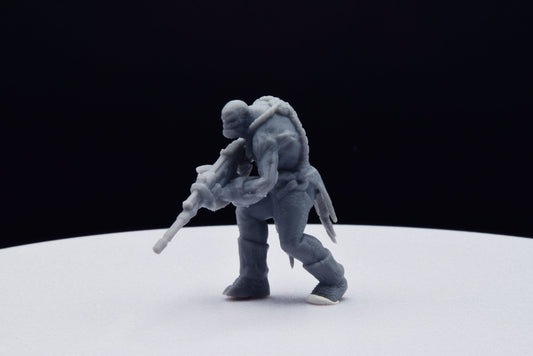 Gears Of War Breacher Ot Miniature - TheSTLSmith - 3D Printed with high quality resin for Skirmish/D&D games