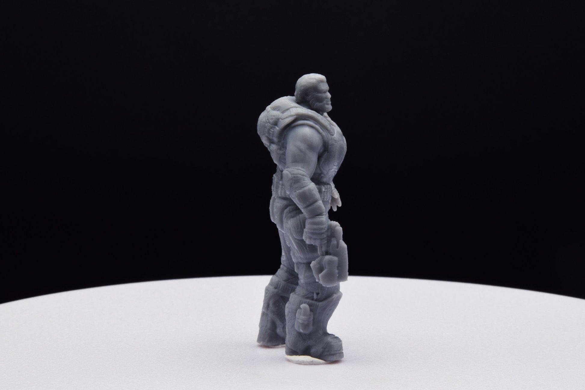 Gears Of War Dominic Santiago Summer Ot Miniature - TheSTLSmith - 3D Printed with high quality resin for Skirmish/D&D games