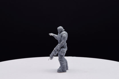 Gears Of War Clayton Carmine Ot Miniature - TheSTLSmith - 3D Printed with high quality resin for Skirmish/D&D games