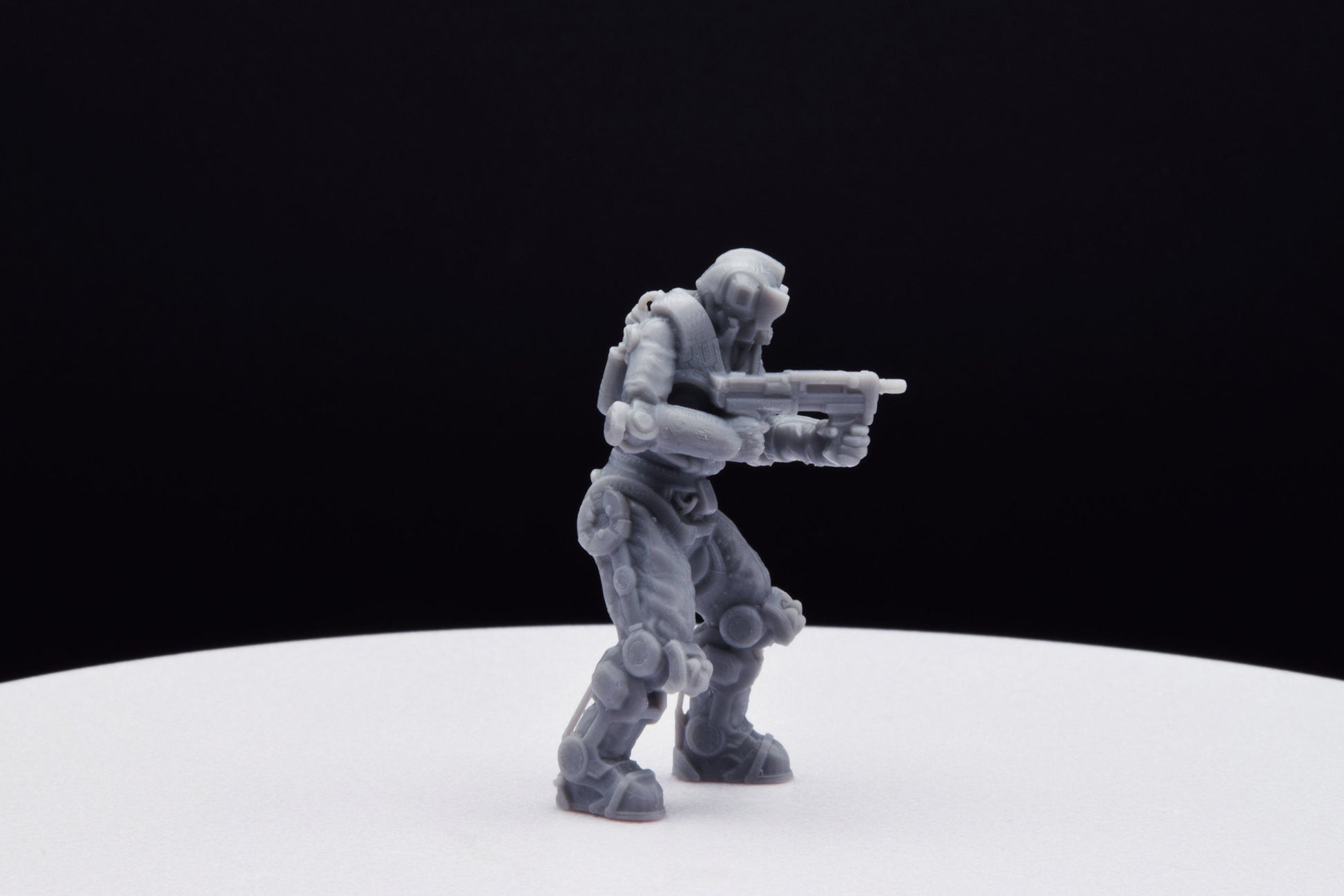 Gears Of War DeeBee Shepherd Miniature - TheSTLSmith - 3D Printed with high quality resin for Skirmish/D&D games