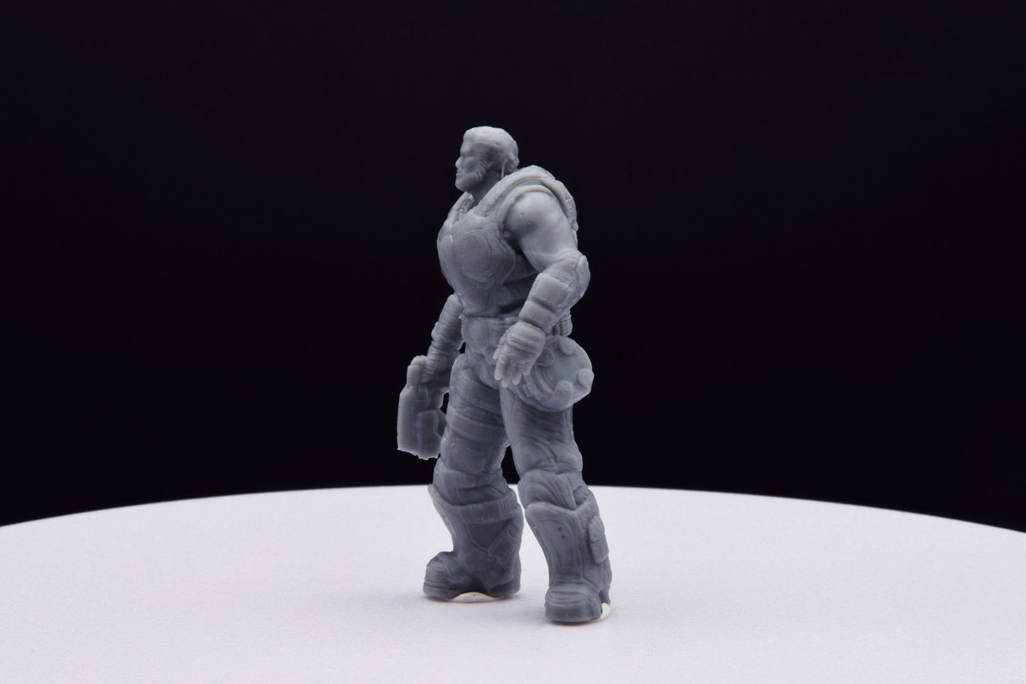 Gears Of War Dominic Santiago Summer Ot Miniature - TheSTLSmith - 3D Printed with high quality resin for Skirmish/D&D games