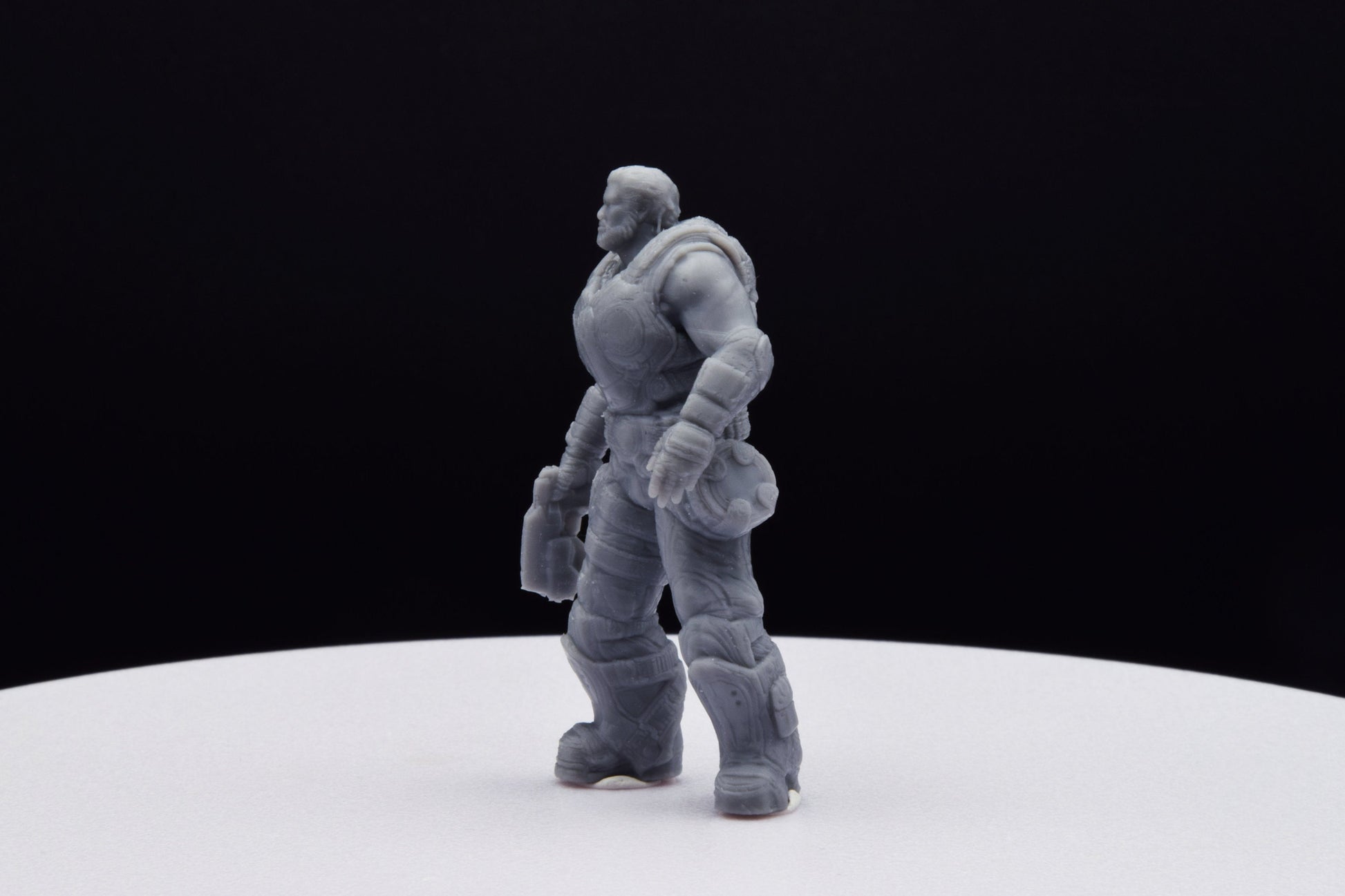 Gears Of War Dominic Santiago Summer Ot Miniature - TheSTLSmith - 3D Printed with high quality resin for Skirmish/D&D games