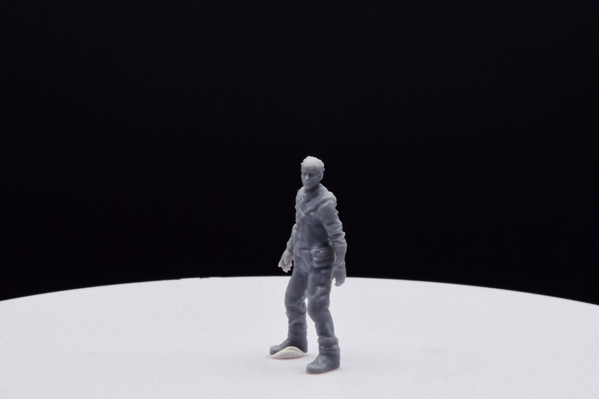 Gears Of War William Outsider Miniature - TheSTLSmith - 3D Printed with high quality resin for Skirmish/D&D games