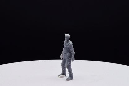 Gears Of War William Outsider Miniature - TheSTLSmith - 3D Printed with high quality resin for Skirmish/D&D games