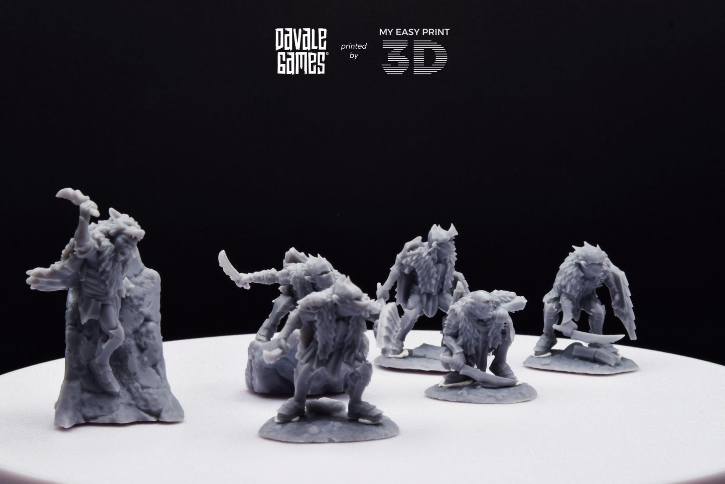 Beast Tamers - Goblins of the cave - Davale Games - 3D Printed with high quality resin for LOTR/D&D games