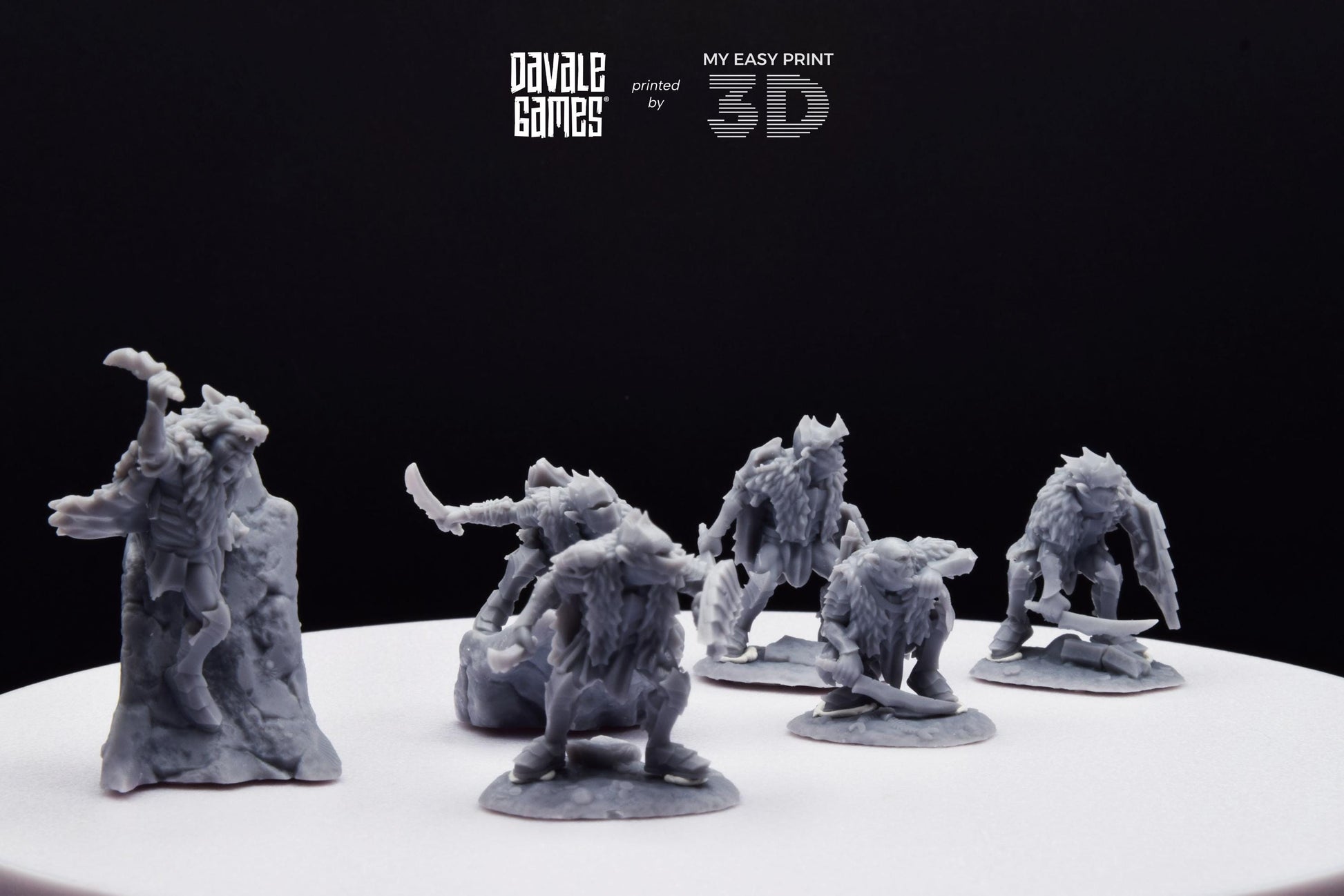 Beast Tamers - Goblins of the cave - Davale Games - 3D Printed with high quality resin for LOTR/D&D games
