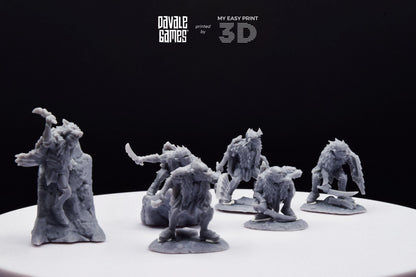 Beast Tamers - Goblins of the cave - Davale Games - 3D Printed with high quality resin for LOTR/D&D games