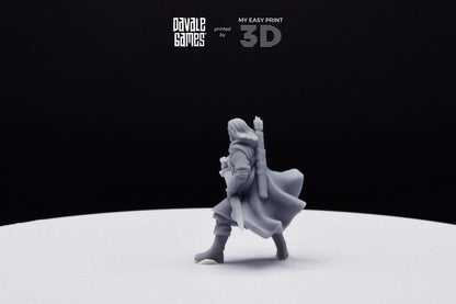 Anaravor Captain from the North People - Davale Games - 3D Printed with high quality resin for LOTR/D&D games