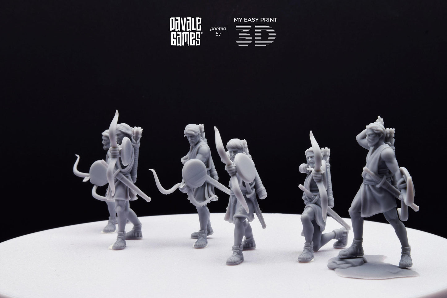 Toxotaï Archers (ZEUS) - Mythology at Wars - Davale Games - Historical games - 3D Printed with high quality resin