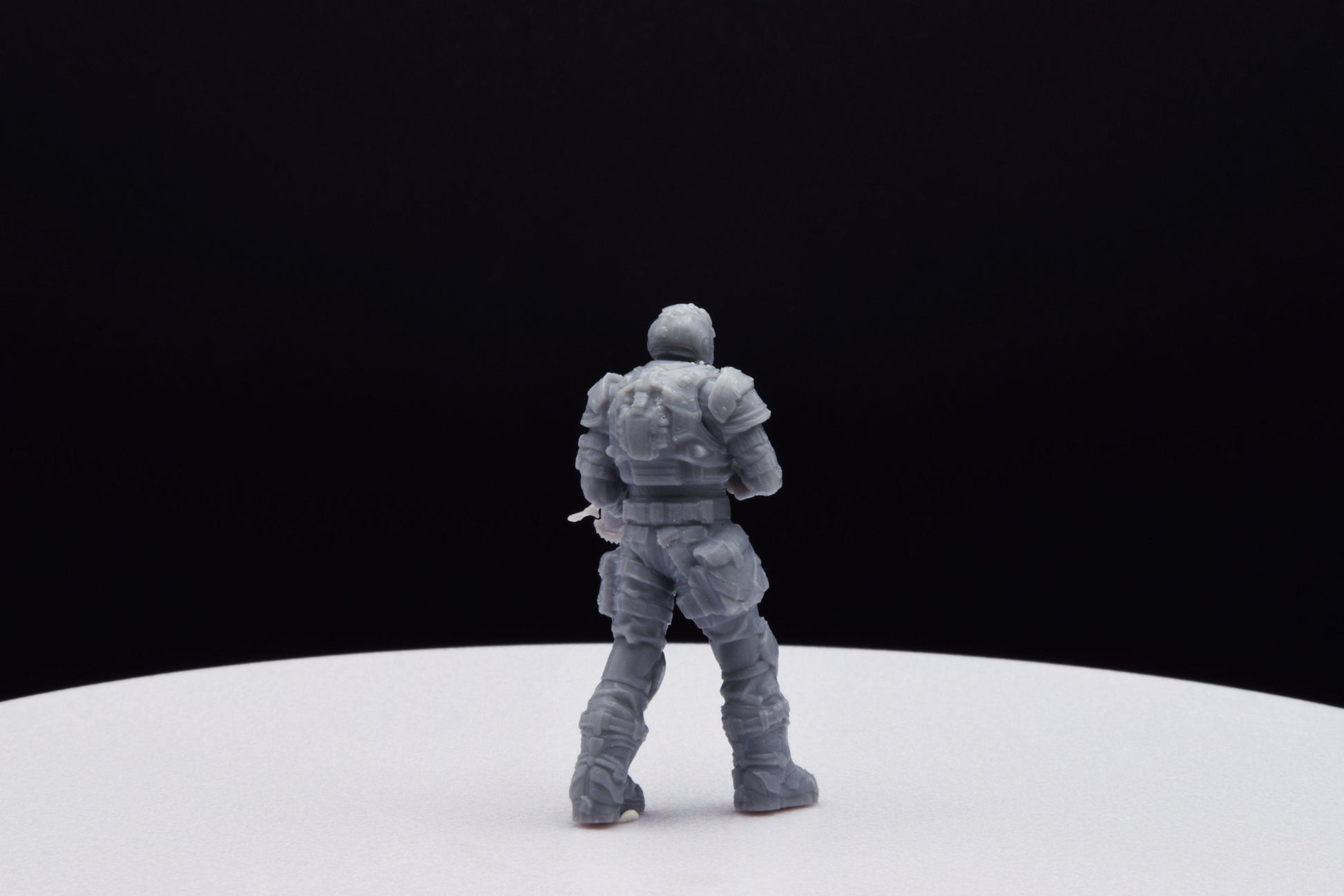 Gears Of War Anthony Carmine Ot Miniature - TheSTLSmith - 3D Printed with high quality resin for Skirmish/D&D games
