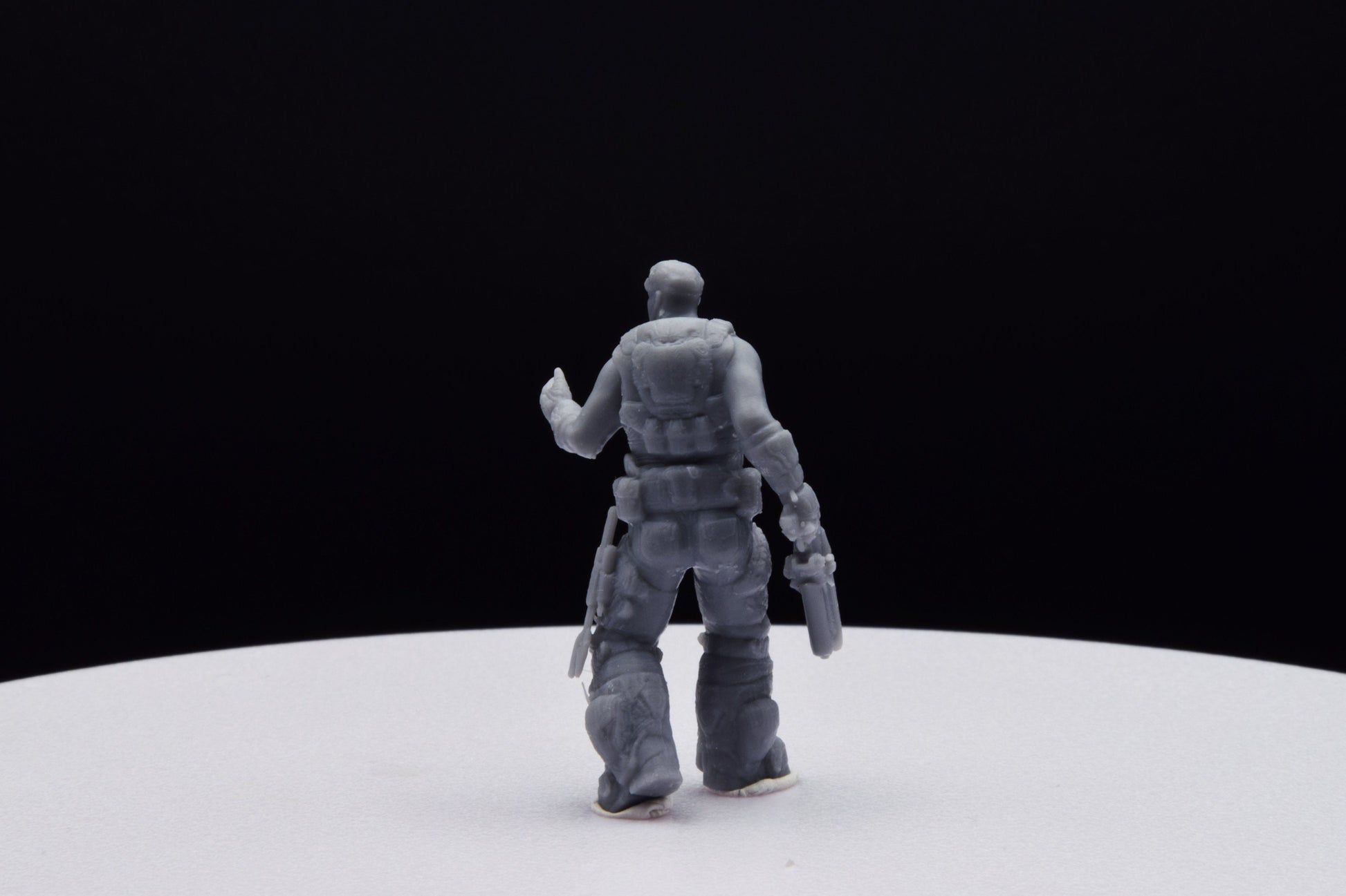 Gears Of War Damon Baird Summer Ot Miniature - TheSTLSmith - 3D Printed with high quality resin for Skirmish/D&D games