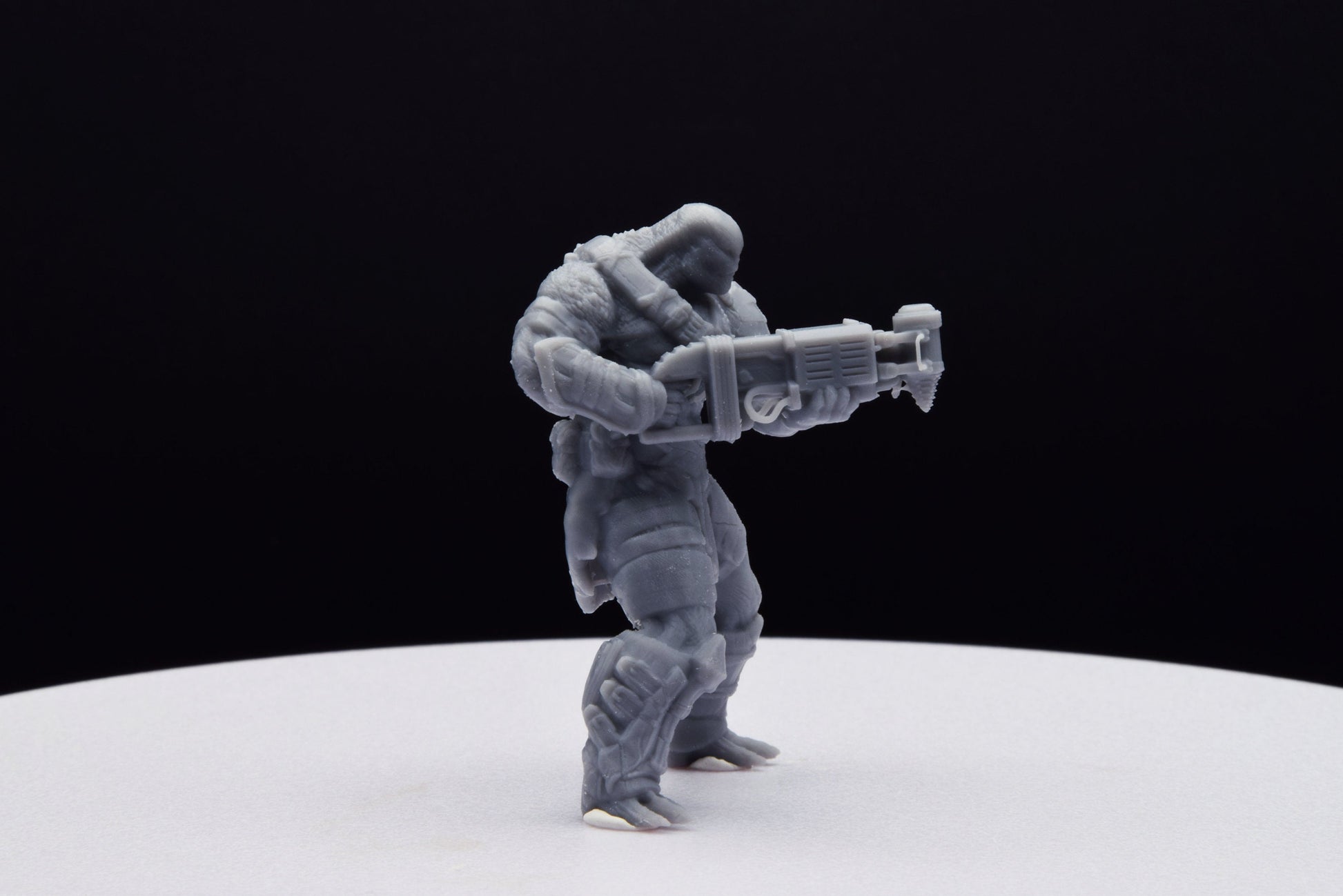 Gears Of War Swarm Scion Dropshot [4] Miniature - TheSTLSmith - 3D Printed with high quality resin for Skirmish/D&D games