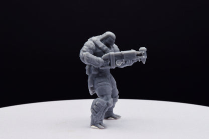 Gears Of War Swarm Scion Dropshot [4] Miniature - TheSTLSmith - 3D Printed with high quality resin for Skirmish/D&D games