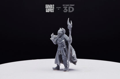 Bordörgin The Great Sorcerer - Dragon Army - Davale Games - 3D Printed with high quality resin for LOTR/D&D games