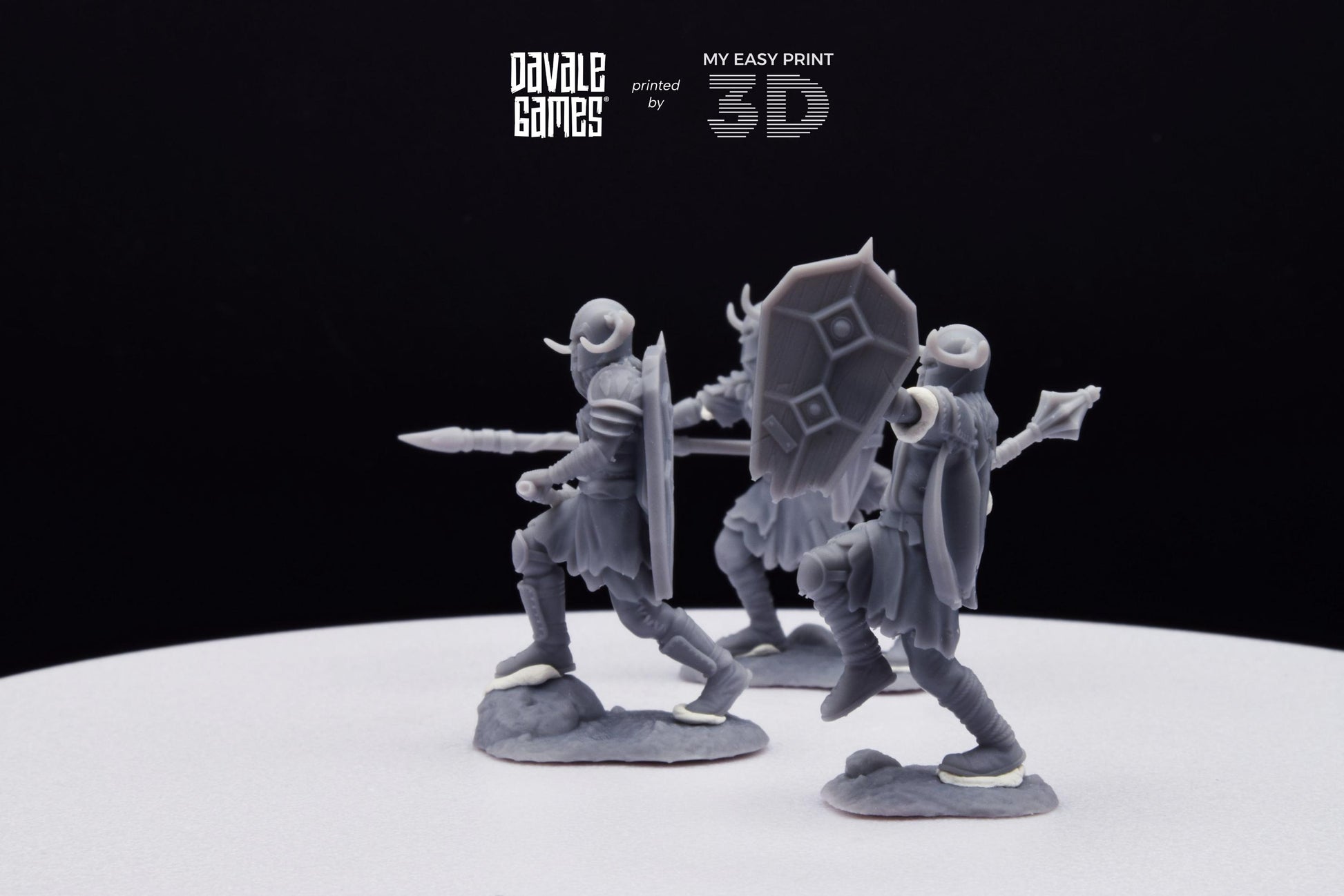 Khalüm Faction - Warriors Extra Poses - Dead City - Davale Games - 3D Printed with high quality resin for LOTR/D&D games
