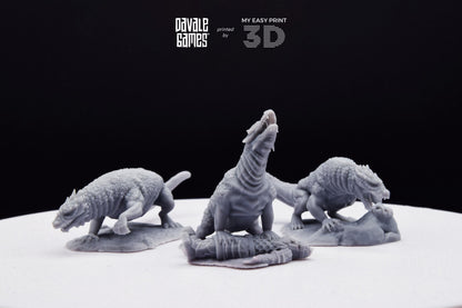 Dragon Army Drake - Davale Games - 3D Printed with high quality resin for LOTR/D&D games